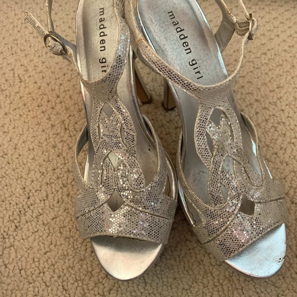 Madden girl sparkly heels